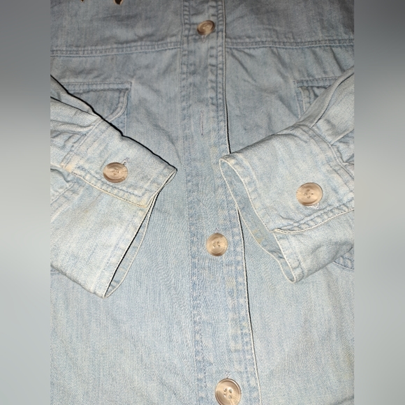 Vintage denim shirt with native design - Picture 6 of 12